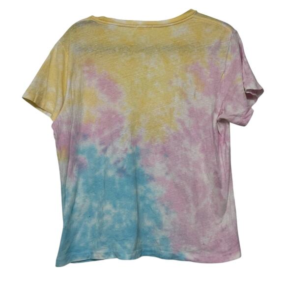 RE/DONE x Solid & Striped Venice Tie Dye Graphic Cotton Tee Womens Medium - Picture 7 of 8